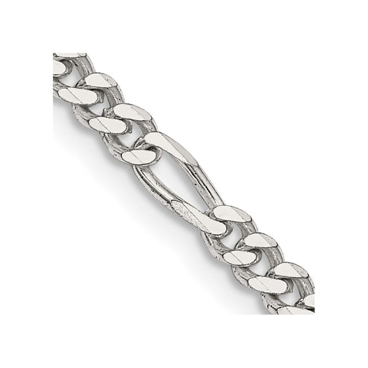 Buy Stylish 3.5mm Sterling Silver Figaro Chain - Affordable Luxury Design