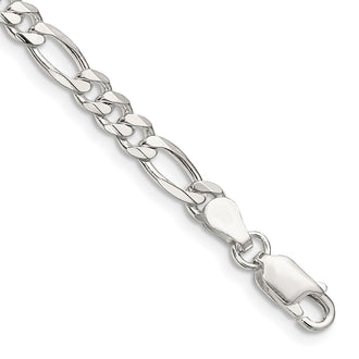 Buy Stylish 4.5mm Sterling Silver Figaro Chain - Affordable Luxury Jewelry