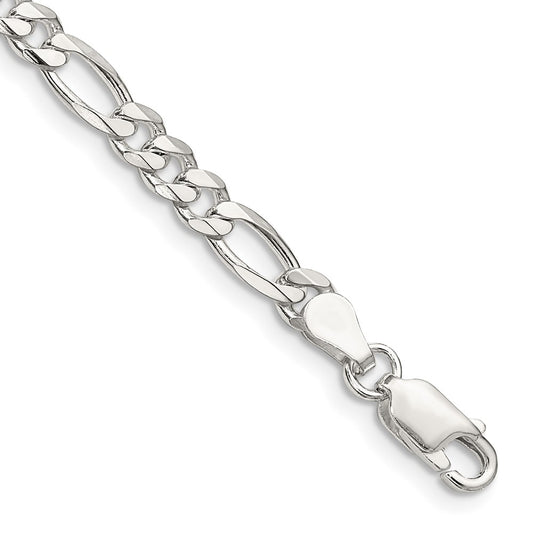 Buy Exclusive 4.5mm Sterling Silver Figaro Chain - Stylish, Affordable Jewelry