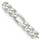 High-Quality 4.5mm Sterling Silver Figaro Chain - Stylish & Affordable Price-8