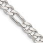 High-Quality 5.5mm Sterling Silver Figaro Chain - Stylish & Affordable Jewelry-7