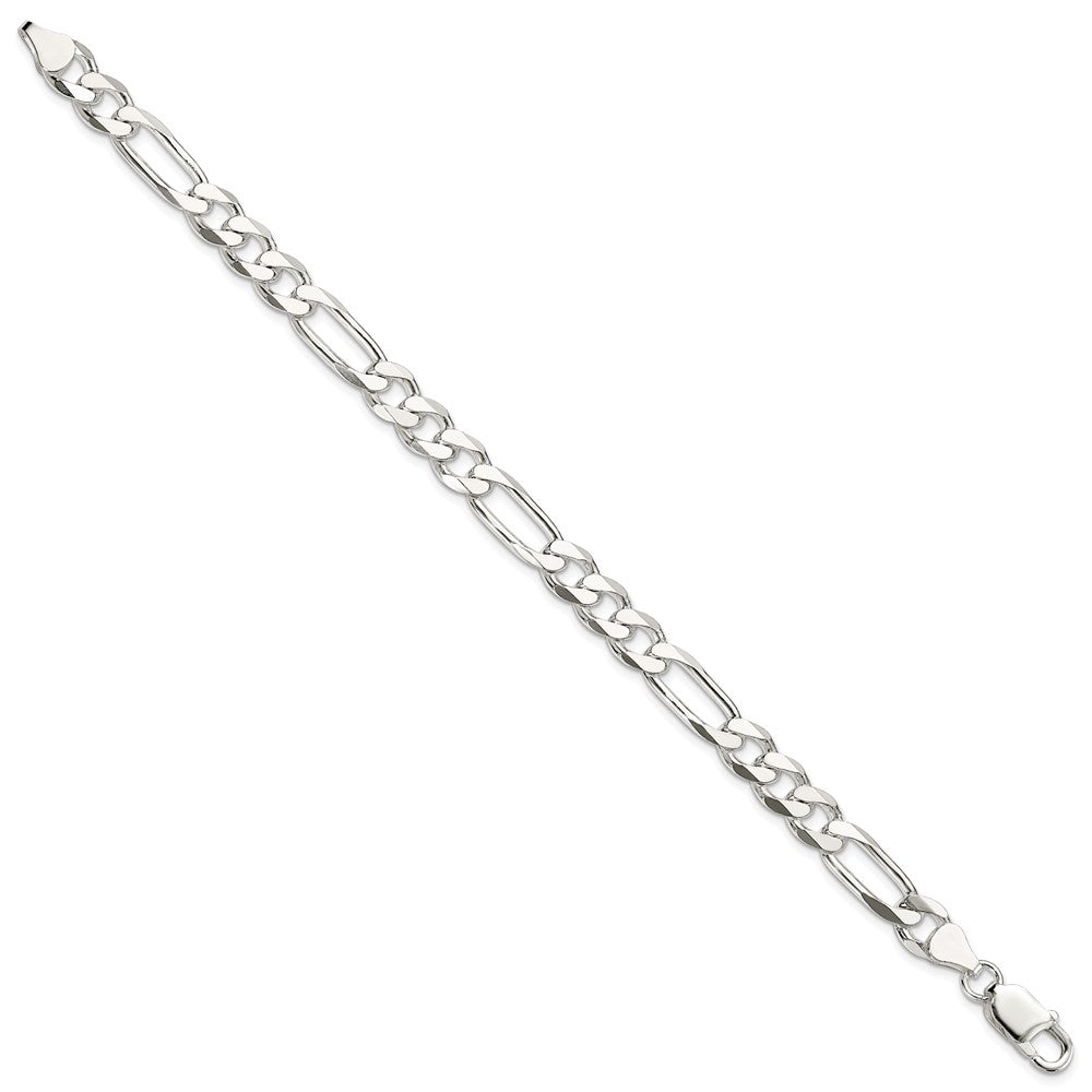 Buy Stylish 7.5mm Sterling Silver Figaro Chain | Affordable Luxury Jewelry