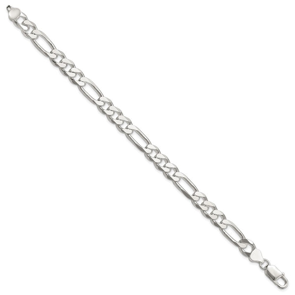 8mm Sterling Silver Figaro Chain - Style GR1-1029531