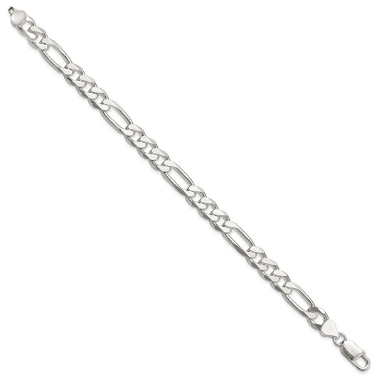Buy 8mm Sterling Silver Figaro Chain - Stylish & Affordable Jewelry