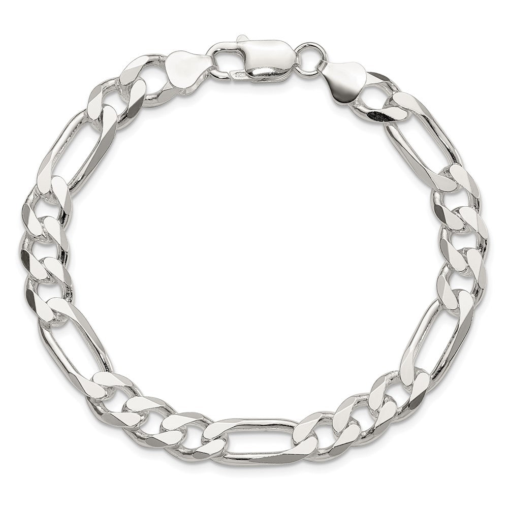 Order Stylish 8mm Sterling Silver Figaro Chain - Affordable Luxury Jewelry