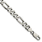 High-Quality Antiqued Sterling Silver 7.75mm Figaro Chain - Stylish Value-2