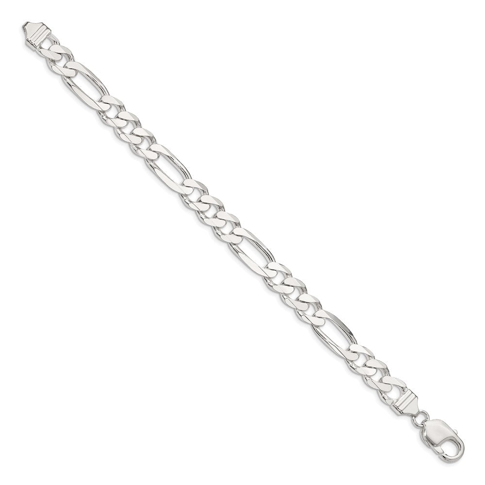 Buy Stylish 9mm Sterling Silver Figaro Chain | Exclusive Discounted Price