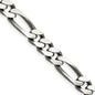 Buy Stylish Antiqued Sterling Silver 9mm Figaro Chain - Affordable Luxury-3