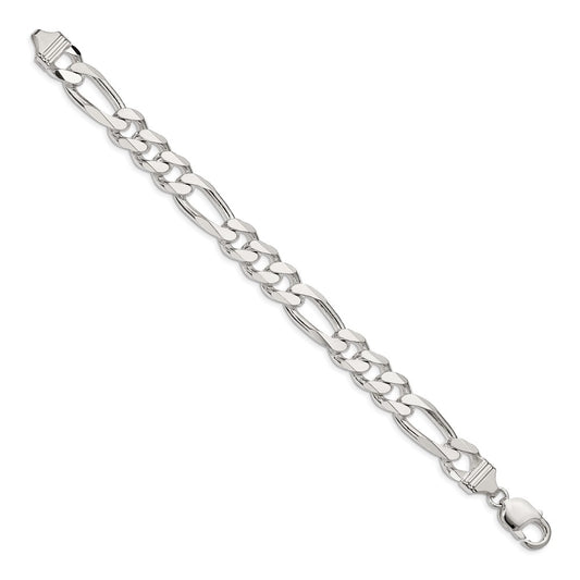 Buy Exclusive 10.75mm Sterling Silver Figaro Chain - Affordable Luxury Jewelry