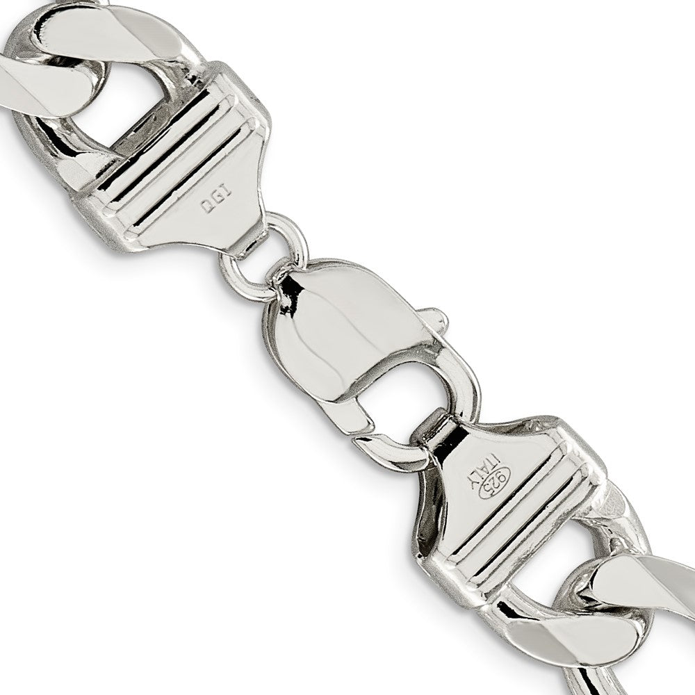 Exclusive 13.5mm Sterling Silver Figaro Chain - Stylish & Affordable Luxury