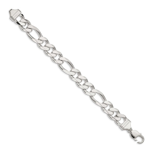 Buy Stylish 13.5mm Sterling Silver Figaro Chain - Exclusive Value Jewelry