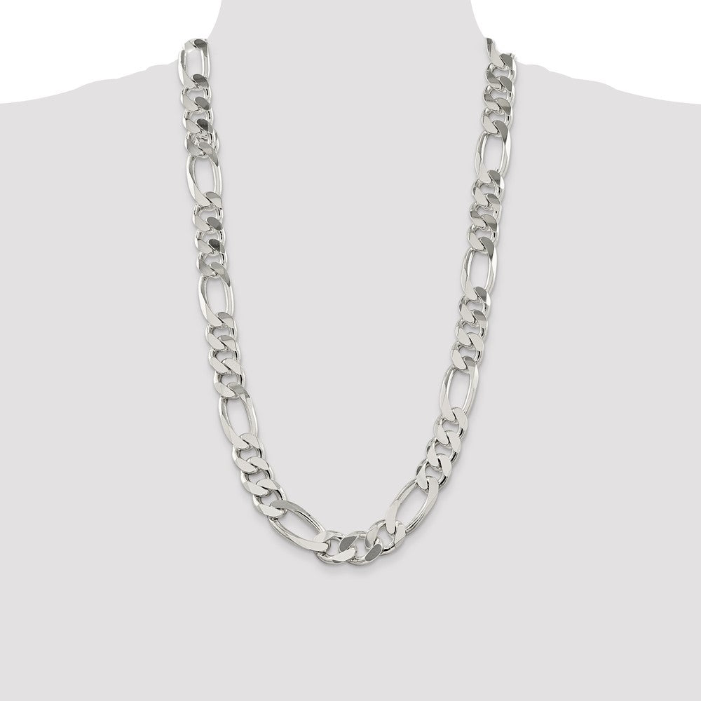 Buy Exclusive 15mm Sterling Silver Figaro Chain - Stylish & Affordable Jewelry