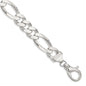 Buy Stylish 15mm Sterling Silver Figaro Chain - Affordable Luxury Accessory-2