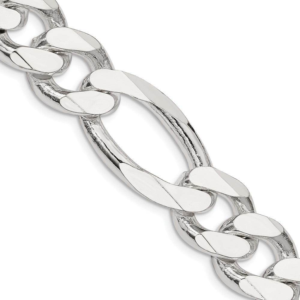 Buy Exclusive 15mm Sterling Silver Figaro Chain - Stylish & Affordable Jewelry