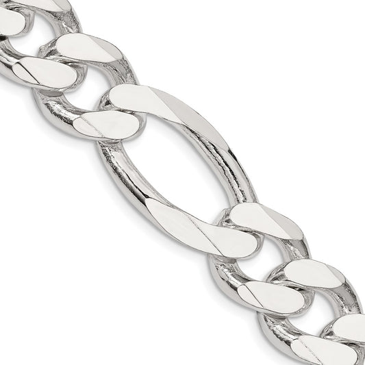 Buy Exclusive 15mm Sterling Silver Figaro Chain - Stylish & Affordable Jewelry