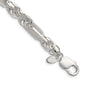 Buy Stylish 8mm Sterling Silver Double Curved Figaro Chain - Luxury Value-4