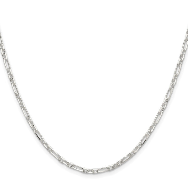 3mm Sterling Silver Double Cable Link Chain