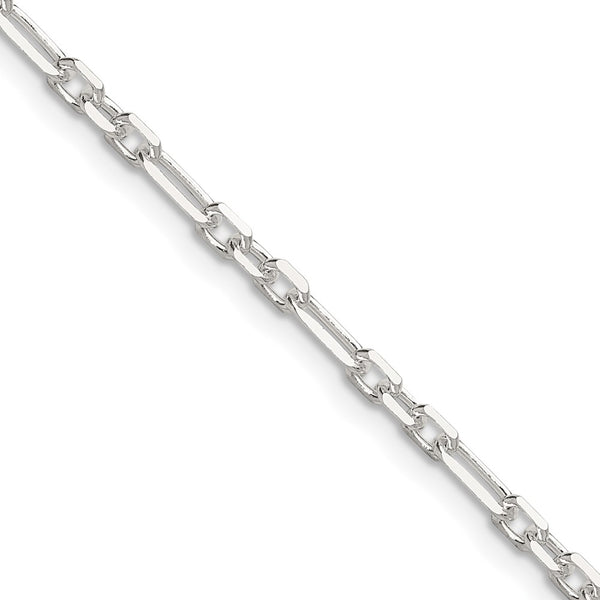 3mm Sterling Silver Double Cable Link Chain