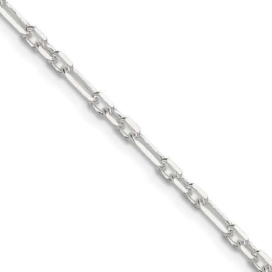 Buy Stylish 3mm Sterling Silver Cable Link Chain - 3 Short & 1 Long Link