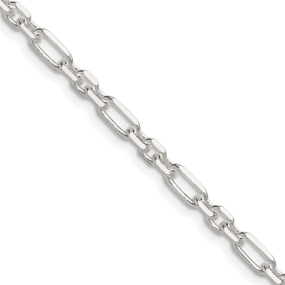 High-Quality 4mm Sterling Silver Double Cable Link Chain - Affordable Style