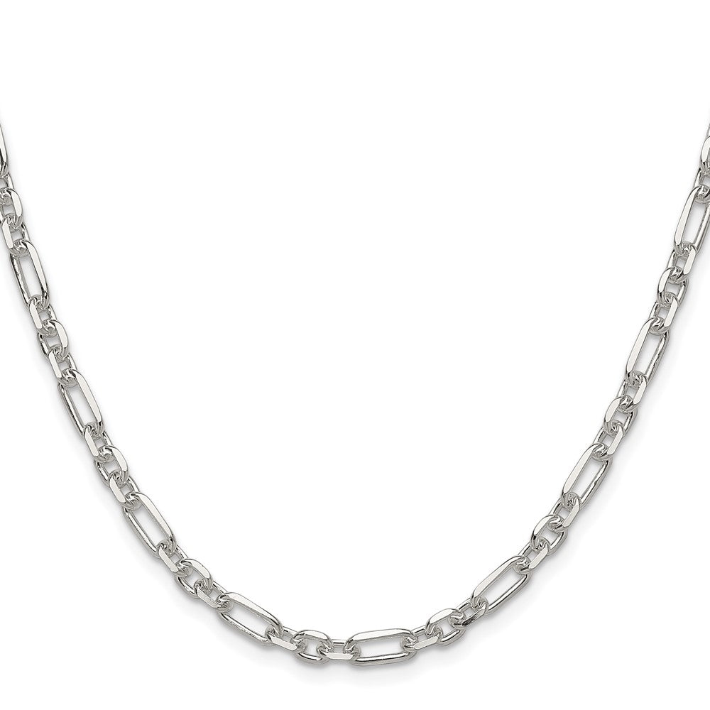 Exclusive Sterling Silver 4.5mm Double Link Necklace - Stylish Chain Design
