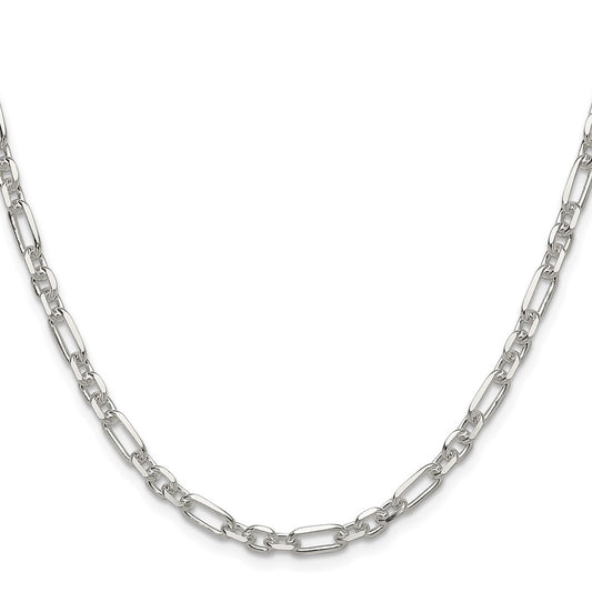 Buy Stylish 4.5mm Sterling Silver Double Chain Link Necklace - Exclusive Design
