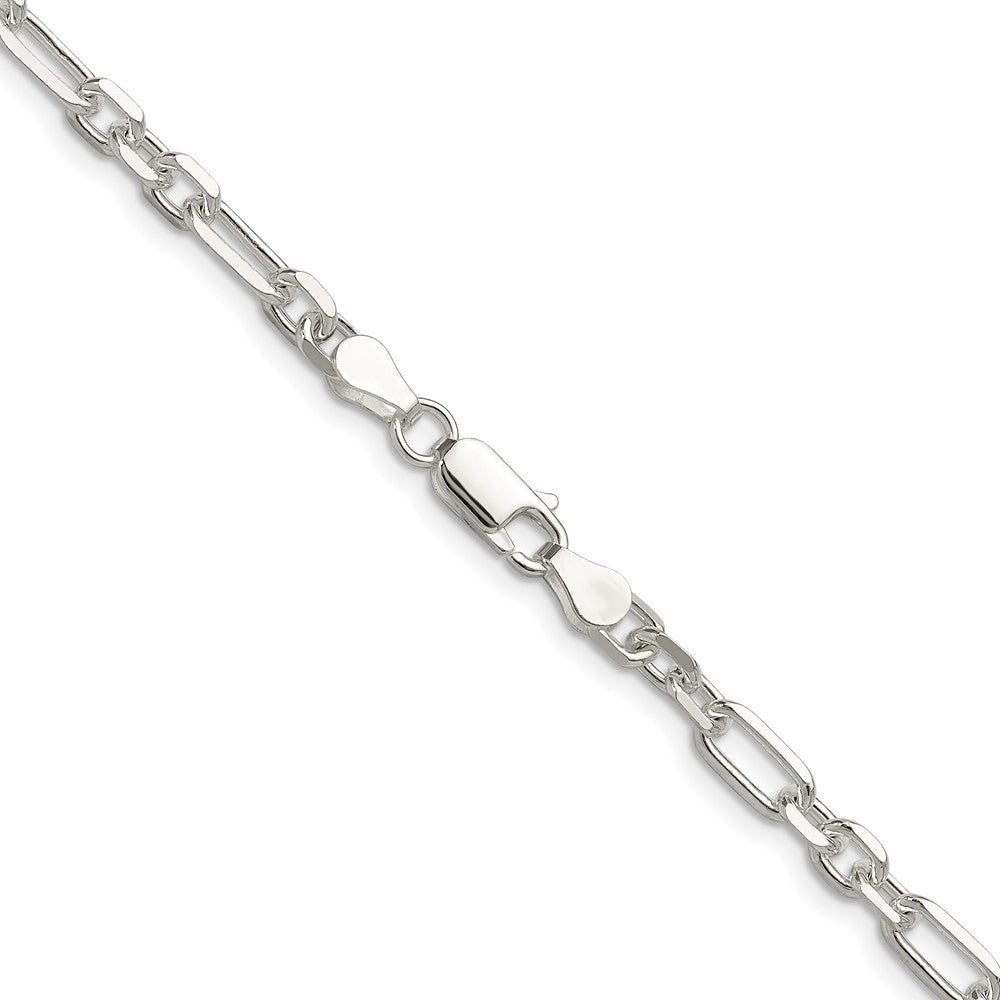 Buy Stylish 4.5mm Sterling Silver Double Chain Link Necklace - Exclusive Design
