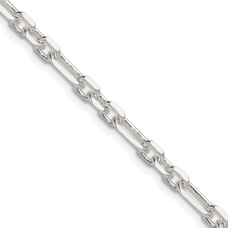 Exclusive Sterling Silver 4.5mm Double Link Necklace - Stylish Chain Design