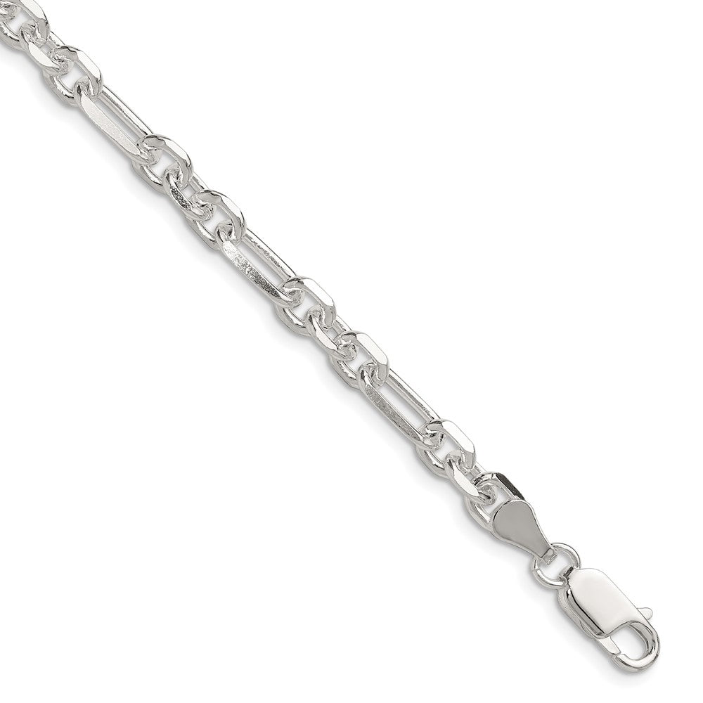 High-Quality Sterling Silver 6mm Double Cable Link Chain - Stylish & Affordable