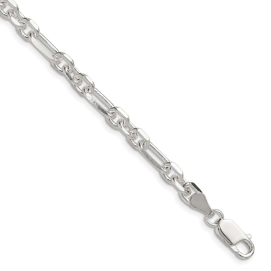 High-Quality Sterling Silver 6mm Double Cable Link Chain - Stylish & Affordable