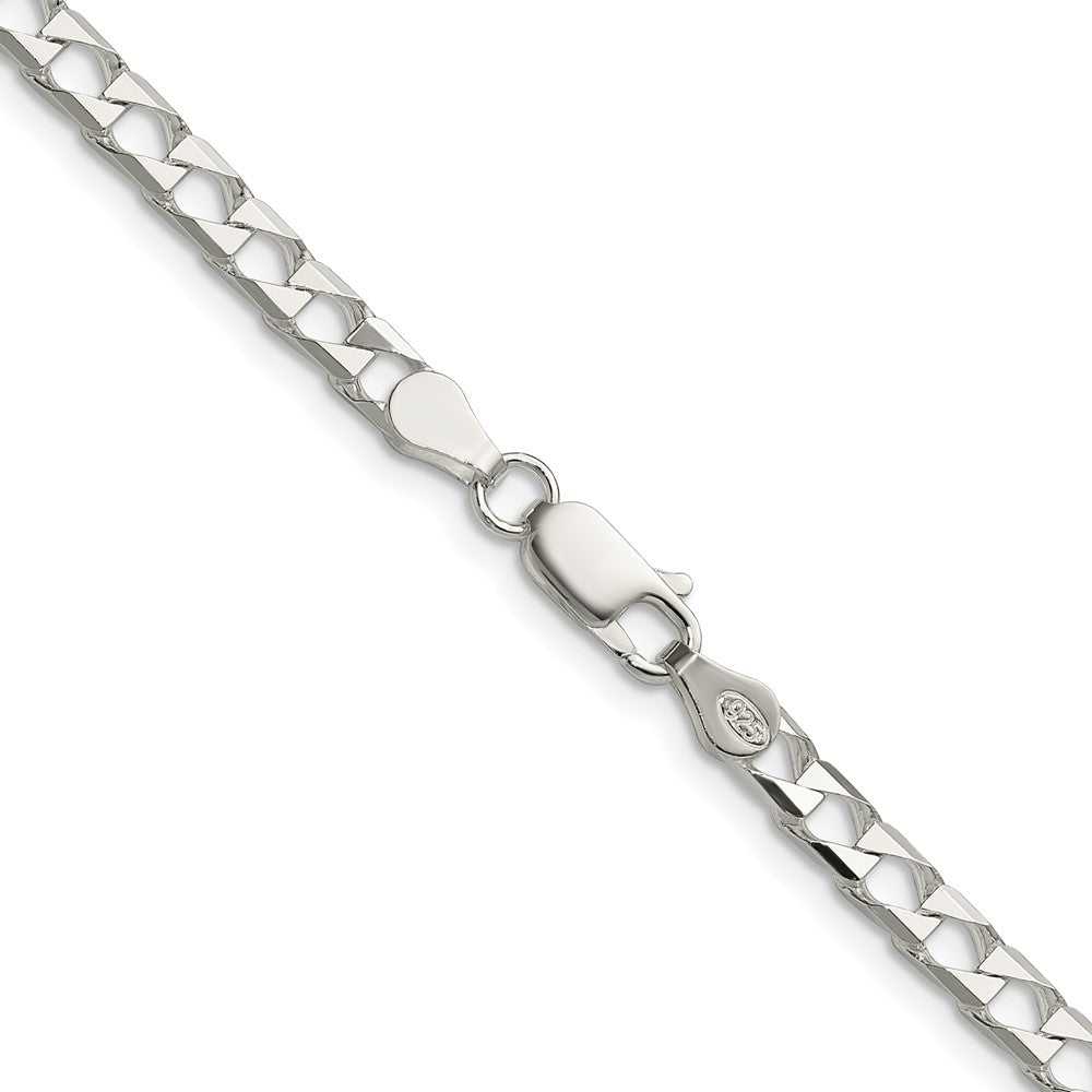 Buy Stylish Sterling Silver 4mm Double Curb Square Chain - Affordable Luxury!