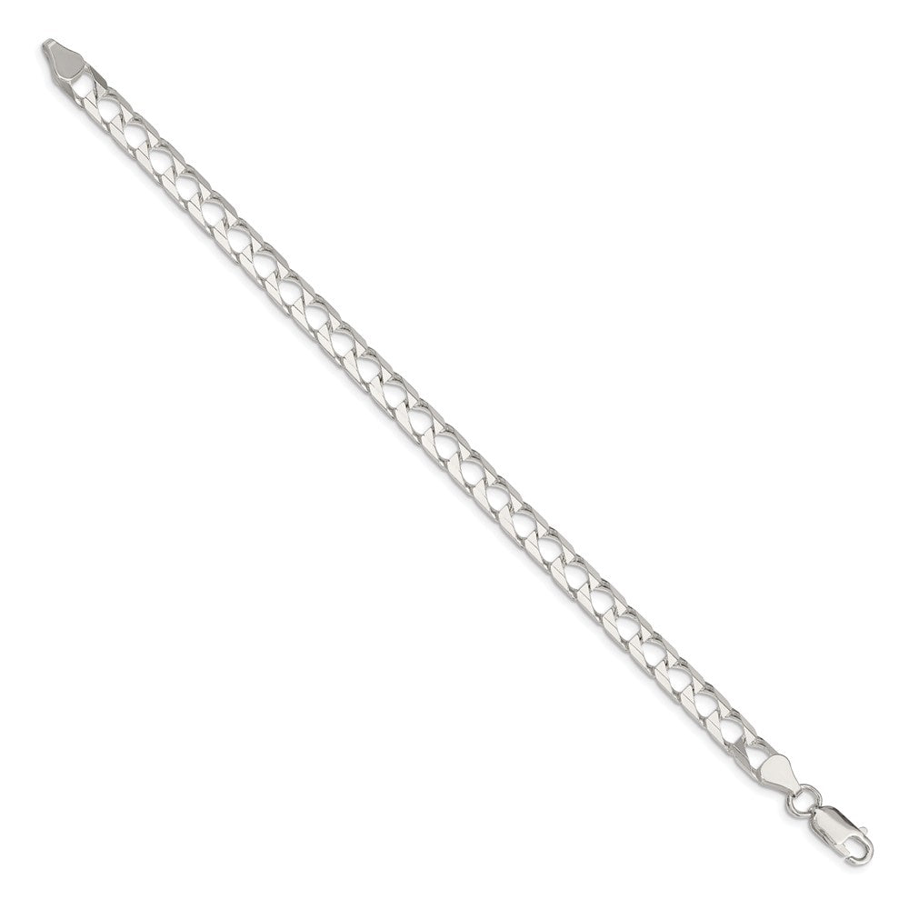 Buy Exclusive Sterling Silver 6.25mm Double Curb Square Chain - Stylish Value!