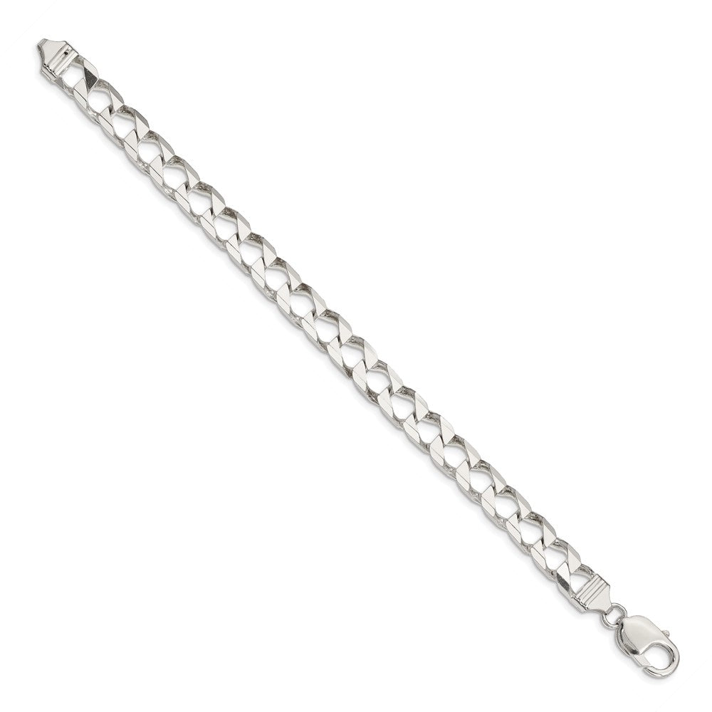 Buy Stylish 7.2mm Sterling Silver Double Curb Chain - High-Quality Value!