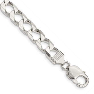 Buy Stylish 7.2mm Sterling Silver Double Curb Chain - High-Quality Value!