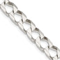 Buy Stylish 7.2mm Sterling Silver Double Curb Square Chain - Luxury Value-5