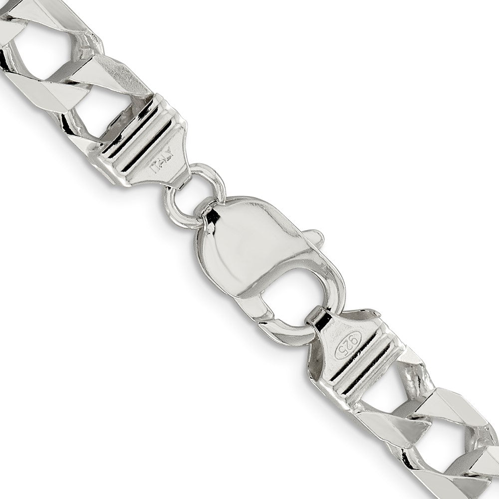 Buy Stylish Sterling Silver 8.6mm Double Curb Square Chain - Affordable Luxury!