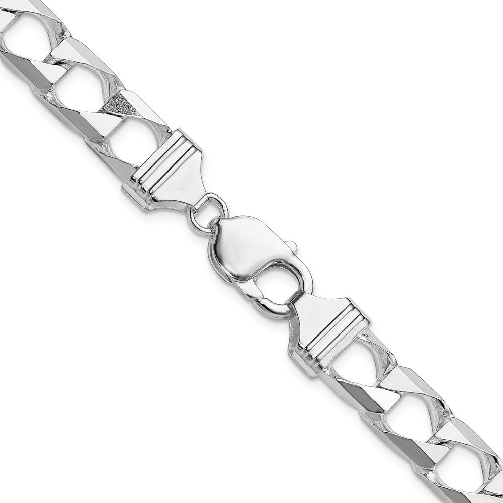 Buy 10.3mm Sterling Silver Double Curb Chain - Stylish and Affordable Jewelry!