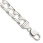 Buy Stylish 10.3mm Sterling Silver Double Curb Square Chain - Affordable Luxury-1