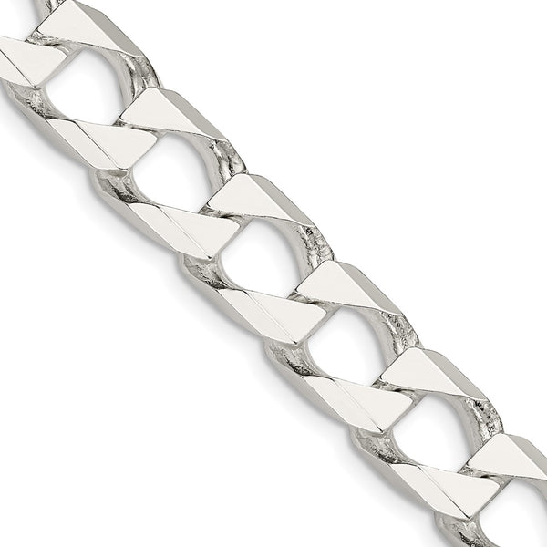 10.3mm Sterling Silver Double Curb Chain