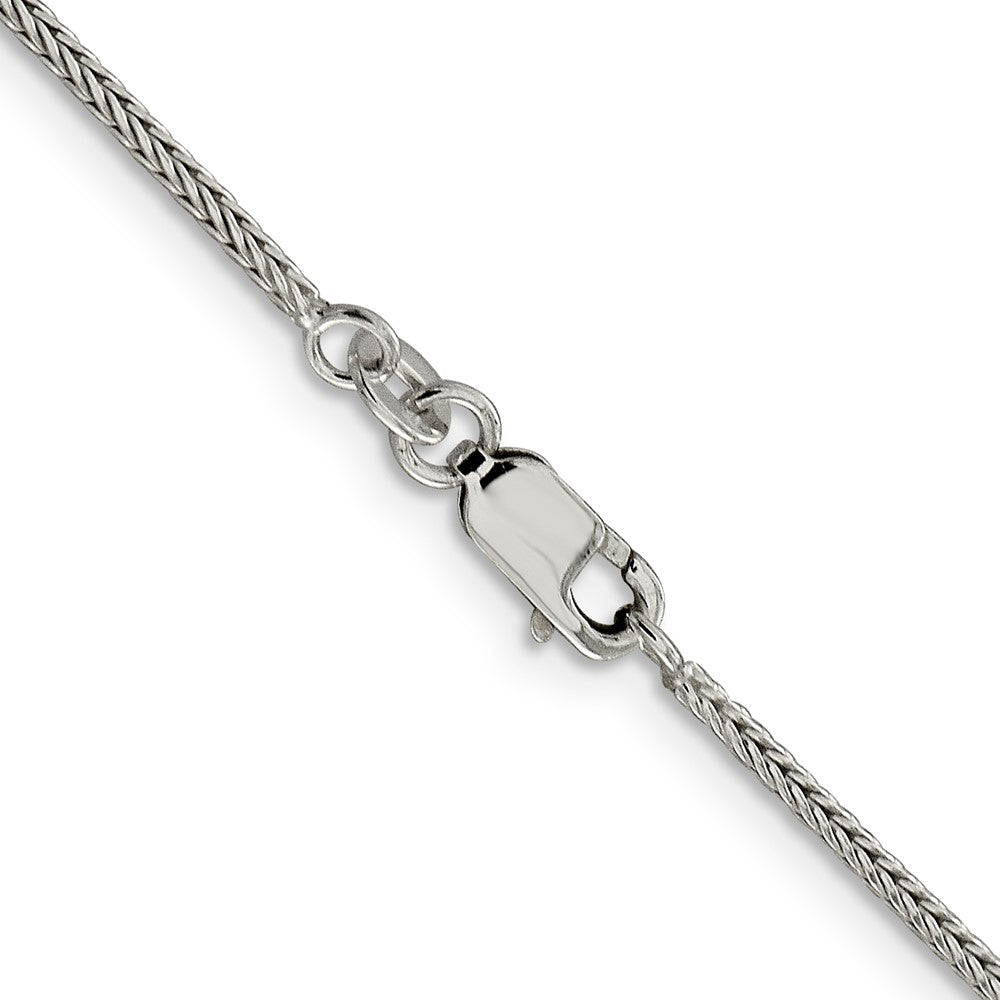Buy 1.45mm Diamond-Cut Round Franco Chain in Sterling Silver - Stylish Value!