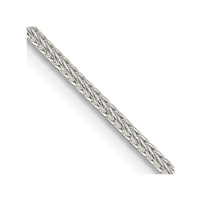 Buy Stylish 1.45mm Diamond-Cut Round Franco Chain in Sterling Silver - 4" Ext-1