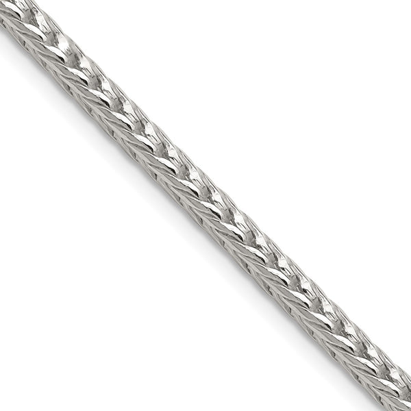 3.4mm Diamond-Cut Round Franco Chain in Sterling Silver - Style GR1-1033001