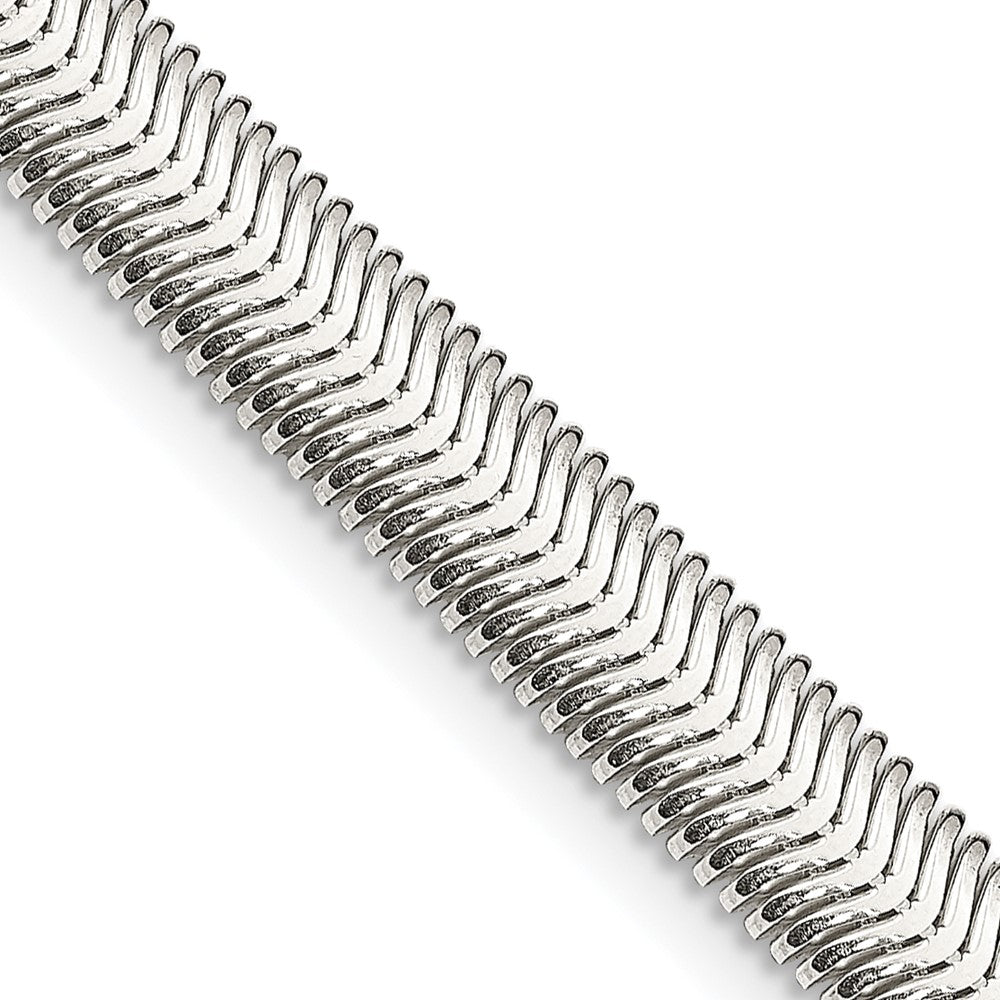 Buy Exclusive 6.25mm Flat Oval Snake Chain Necklace in Sterling Silver - Stylish Value!