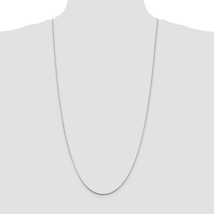Buy 1.25mm Diamond-Cut Snake Chain in Sterling Silver - Stylish Value Jewelry-4