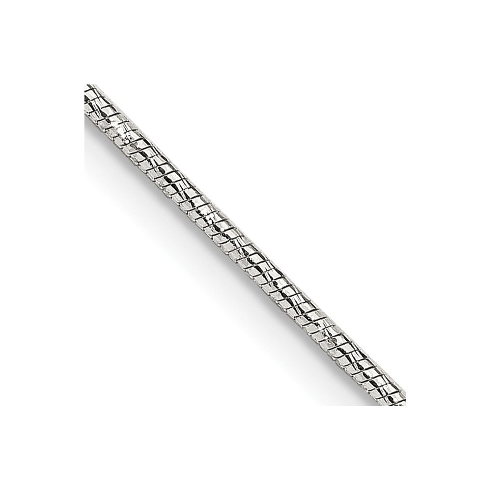 Buy 1.25mm Diamond-Cut Snake Chain in Sterling Silver - Stylish Value Jewelry