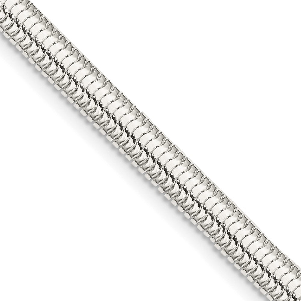 Exclusive Sterling Silver 5mm Six-Sided Oval Snake Chain | Stylish Value