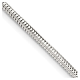 Buy Stylish 2mm Diamond-Cut Snake Chain in Sterling Silver - Affordable Luxury