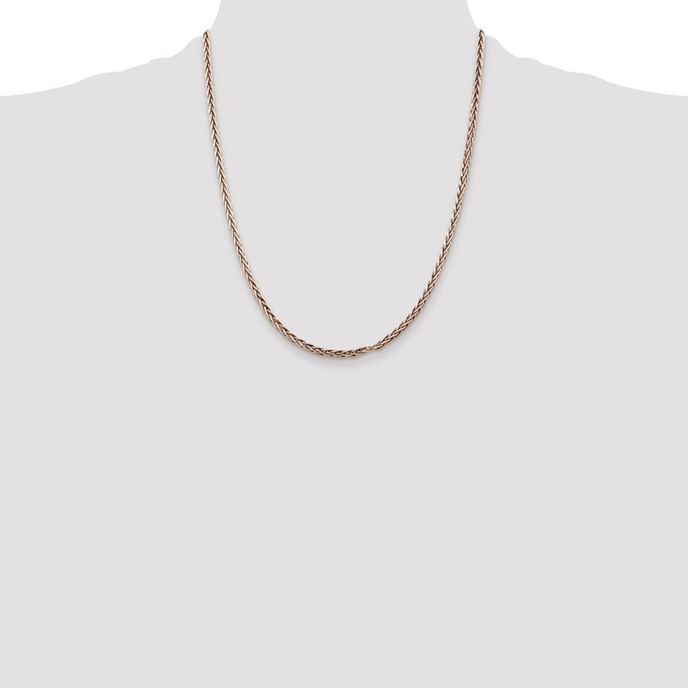 Buy Stylish Antiqued Sterling Silver 3.25mm Solid Square Spiga Chain