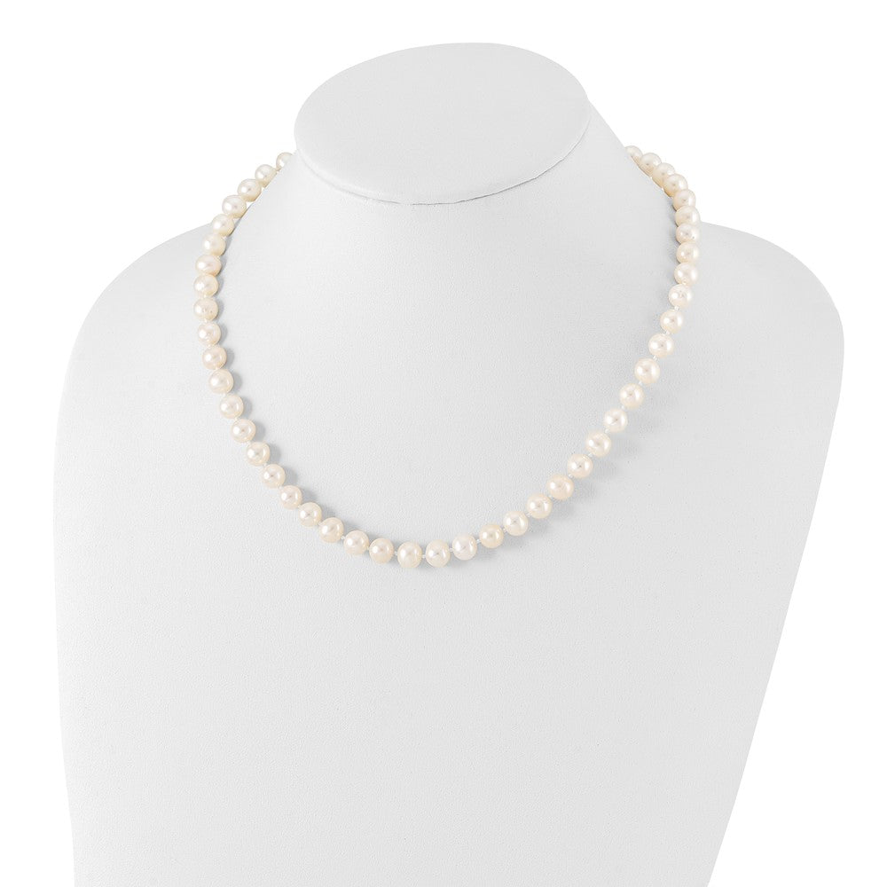 Buy Exclusive Sterling Silver Pearl Jewelry Set: 18" Necklace, Bracelet & Earrings