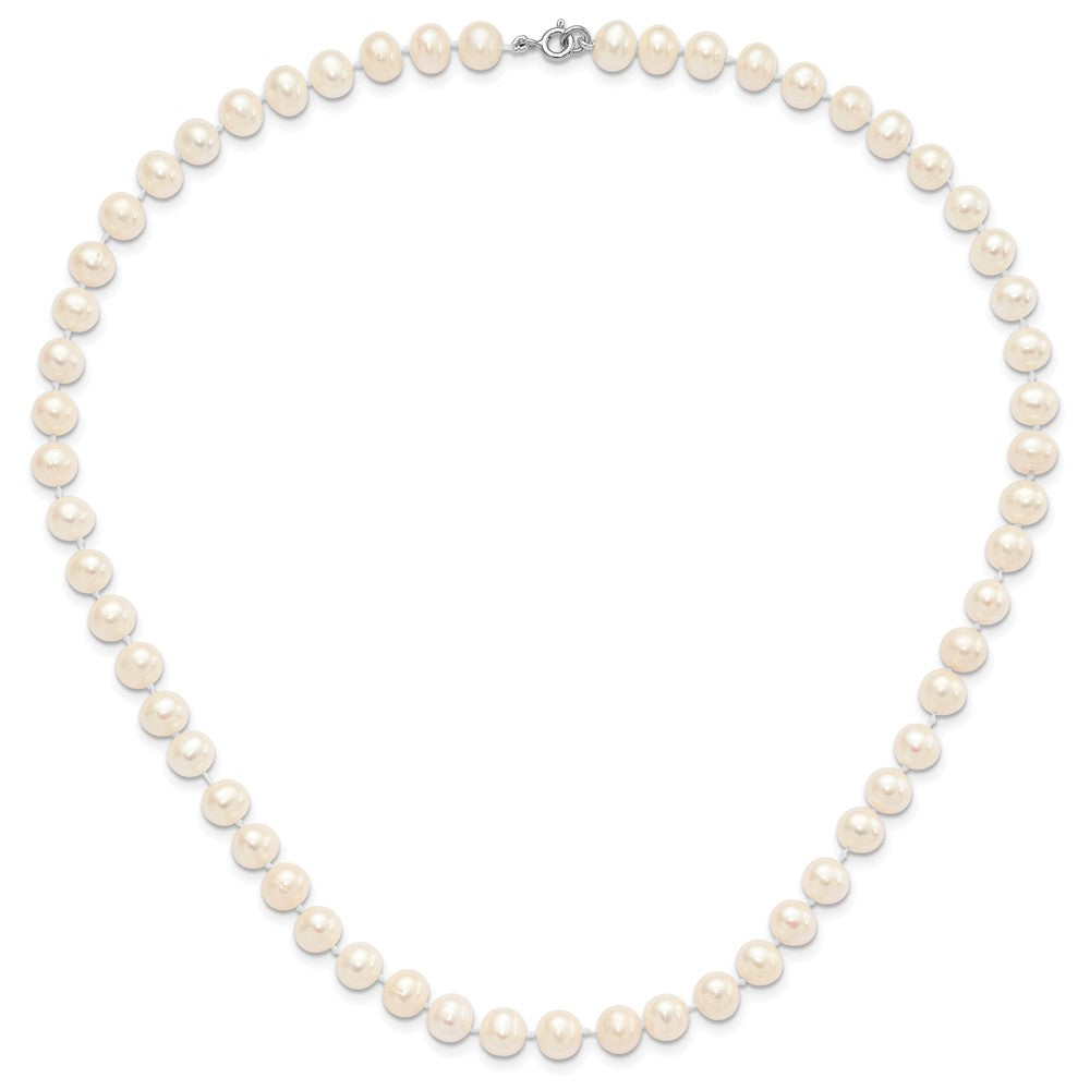 Buy Exclusive Sterling Silver Pearl Jewelry Set: 18" Necklace, Bracelet & Earrings